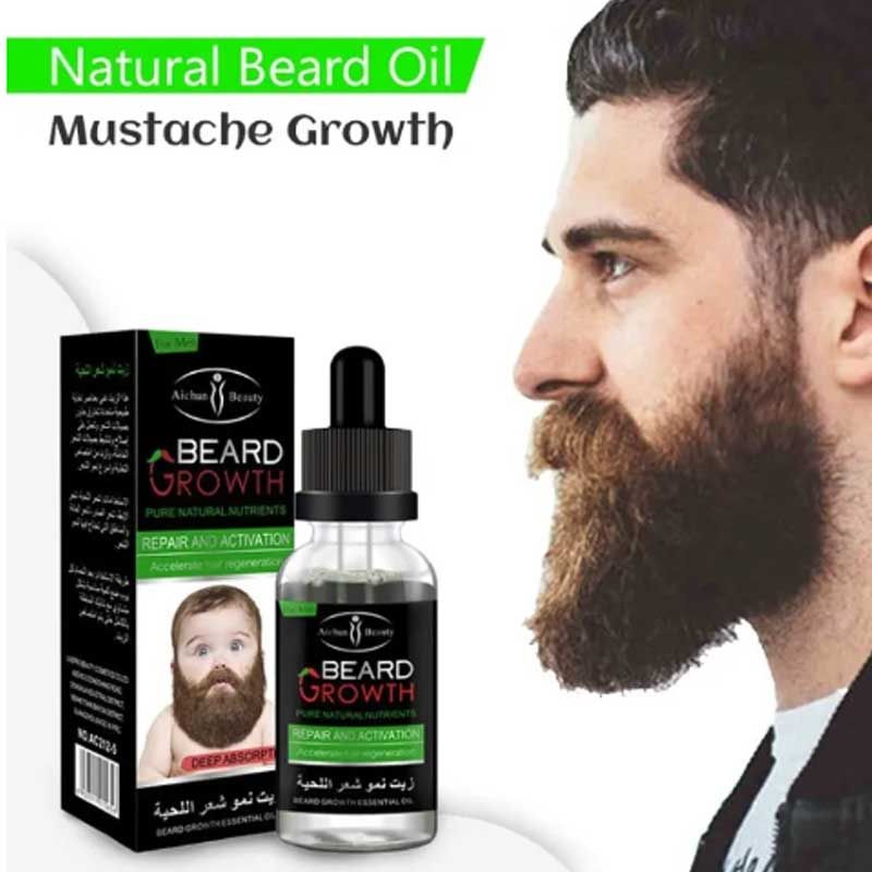 Beard And Mustache Hair Oil