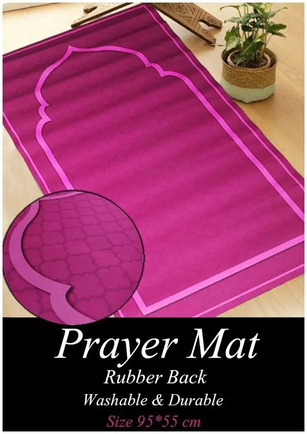 Best For Hajj Gift Ruber Prayer Mat