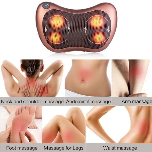 Pillow Massager With Deep Kneading